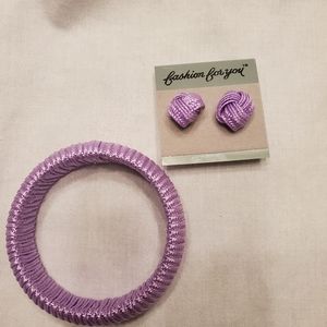 Fabric Jewelry Set